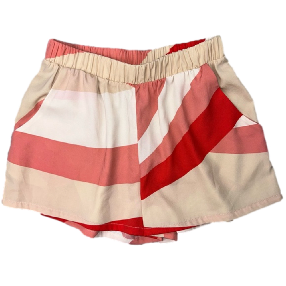 TYCHE lightweight, colorful, relaxed fit shorts, women’s size small, NWOT